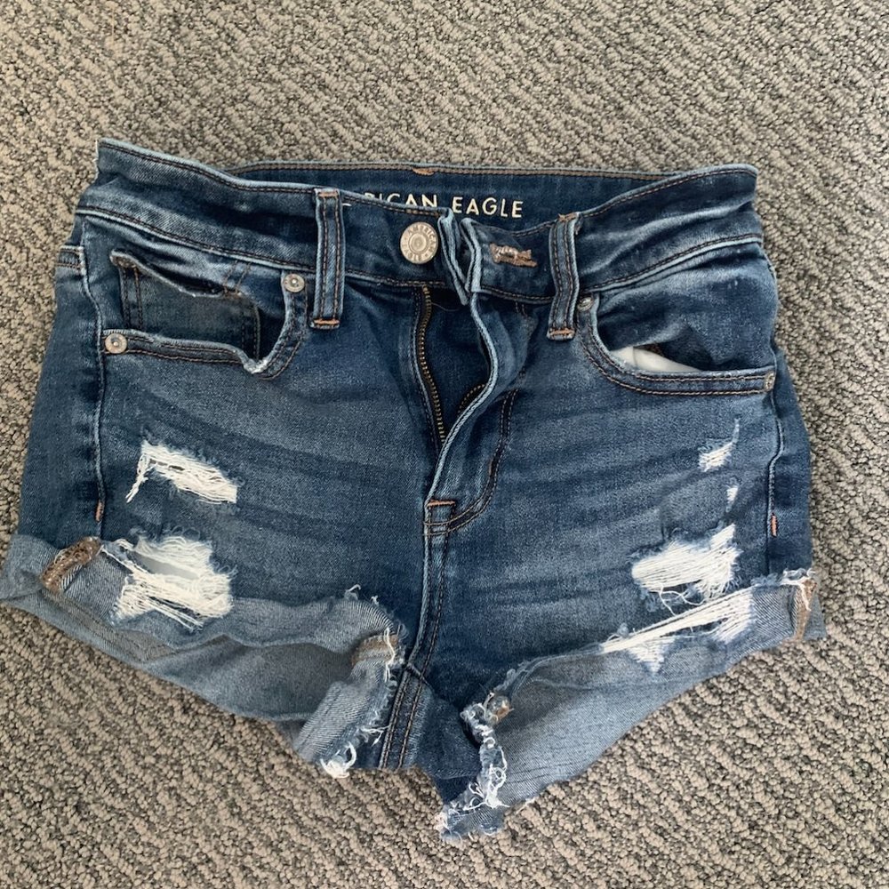 American Eagle Next Level Stretch Jean Shorts
